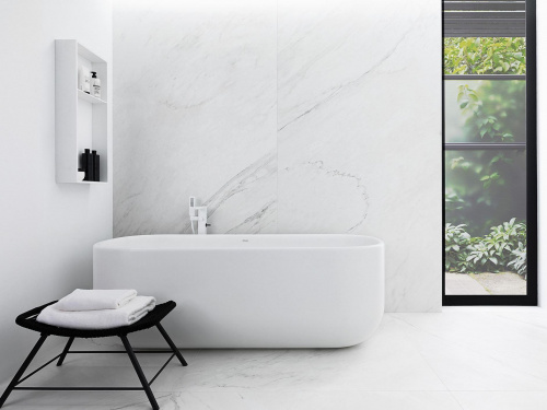 Керамогранит Urbatek Xlight Lush C221100071 White Polished напольная 120х120